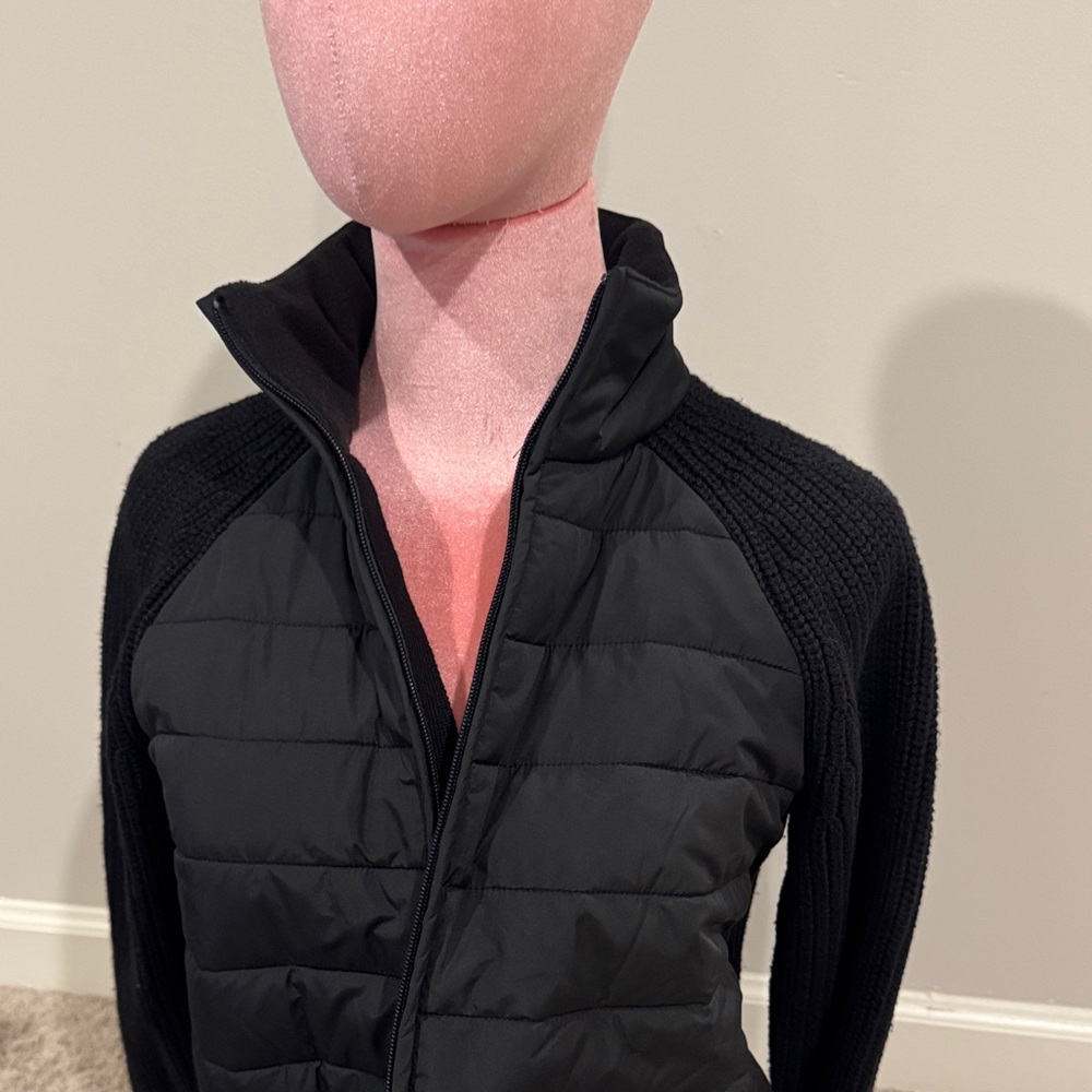 Talbots Black Quilted Jacket - image 2